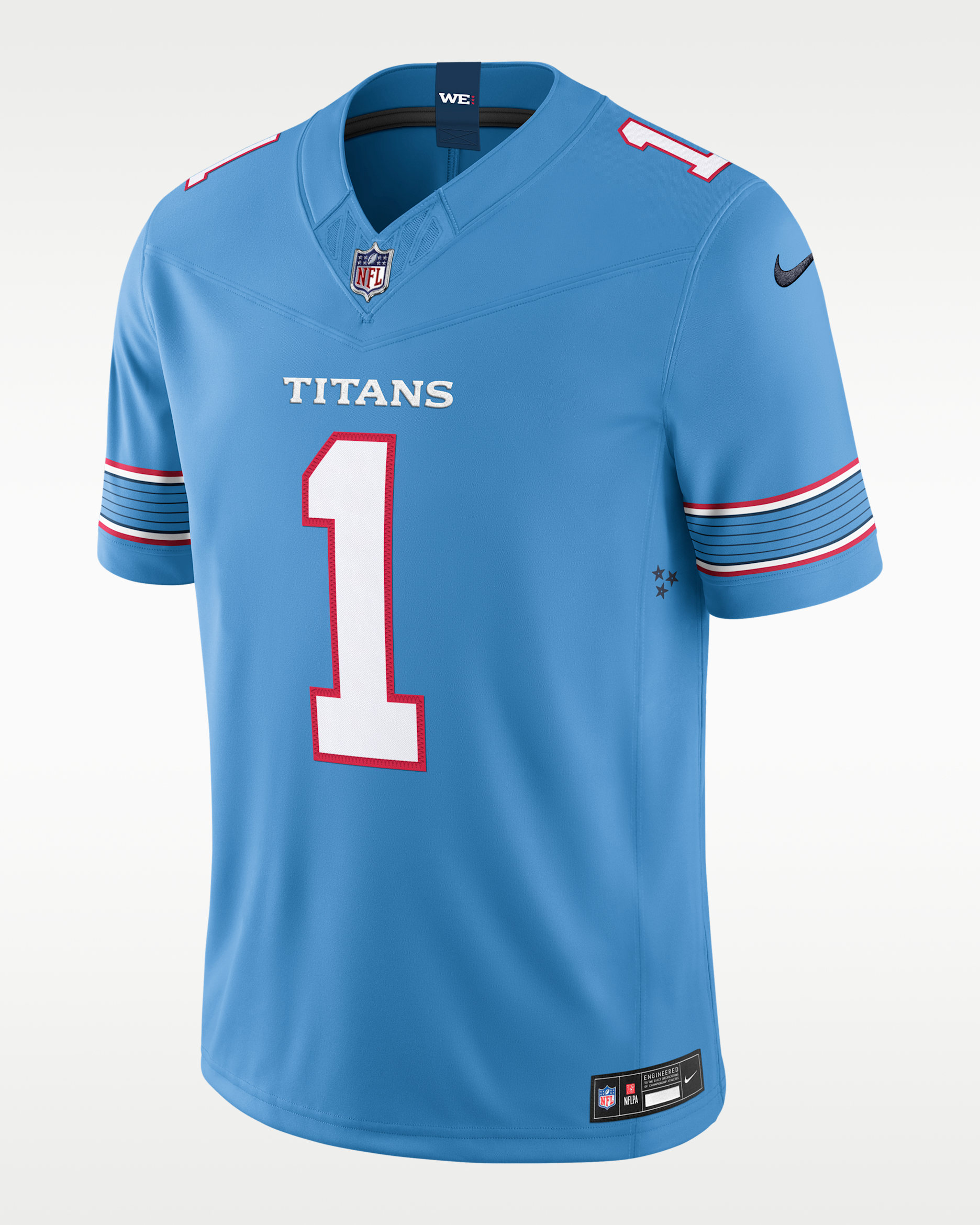 Cameron Ward Tennessee Titans Men's Nike Dri-FIT NFL Limited